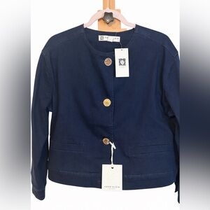 Anne Klein Women's Dark Blue Blazer